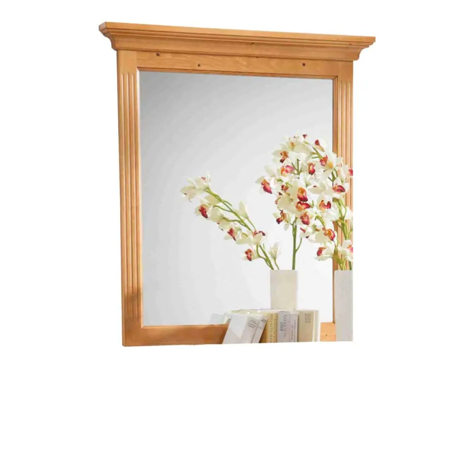 Holzspiegel Rimino aus Fichte Massivholz