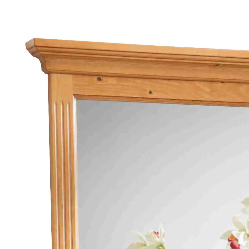 Holzspiegel Rimino aus Fichte Massivholz