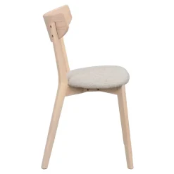 Holzstühle mit Polstersitz - Mikene (2er Set)
