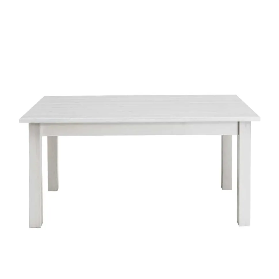 Holztisch Zanaris in Weiß