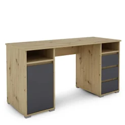 Home Office Schreibtisch zweifarbig - Castlon