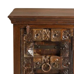 Indische Kommode Solapura in Braun