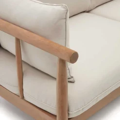 Indoor Outdoor Ecksofa & Tisch - Perconia (zweiteilig)