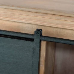 Industrial Chic Sideboard mit Schiebetüren - Jantonia