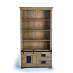 Industrial Design Bücherregal aus Mangoholz - Semian