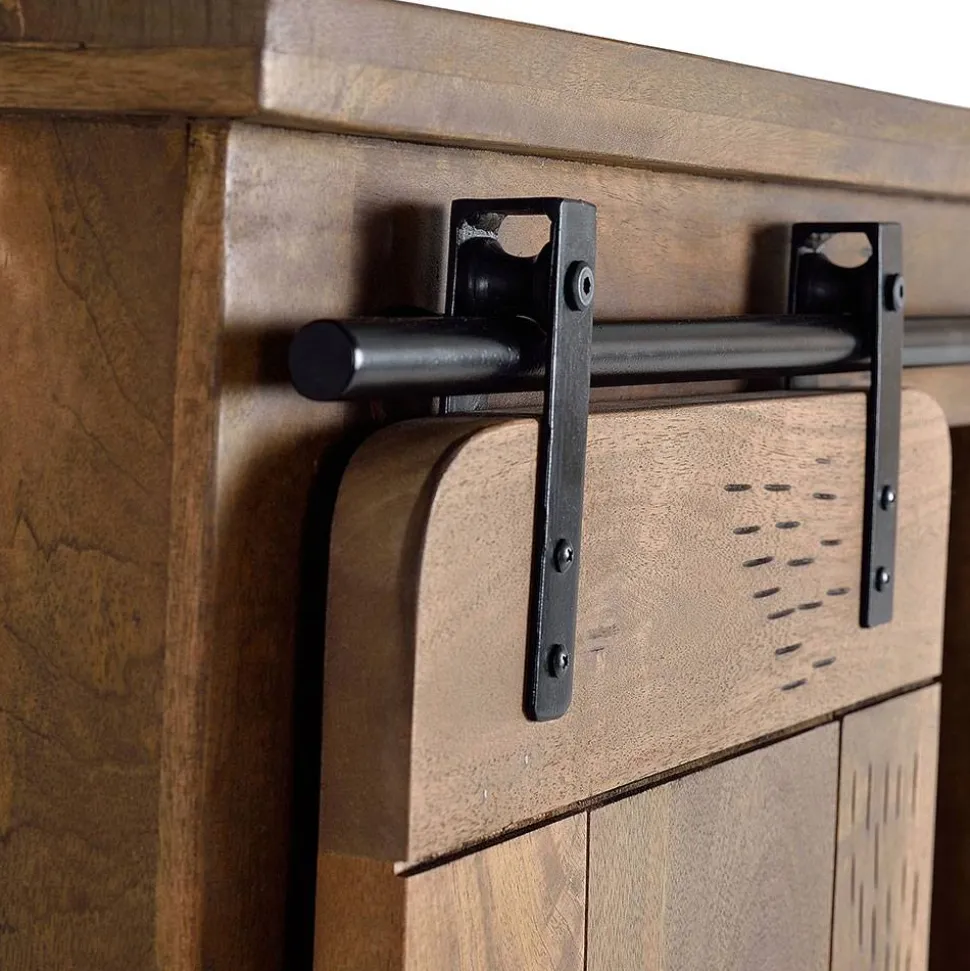 Industrial Design Highboard aus Mangoholz - Semian