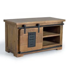 Industrial Design TV Board aus Mangoholz - Semian