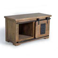 Industrial Design TV Board aus Mangoholz - Semian