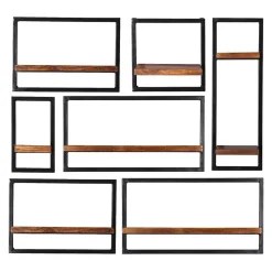 Industrial Design Wandboard Set - Mendoza (siebenteilig)