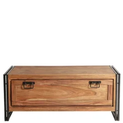 Industrial Garderobenpaneele & Schuhbank - Mendoza (dreiteilig)