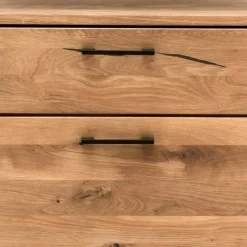 Industrial Highboard aus Wildeiche und Stahl - Ingbo