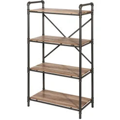 Industrial Regal Kombination aus Eisen - Nenvia (dreiteilig)