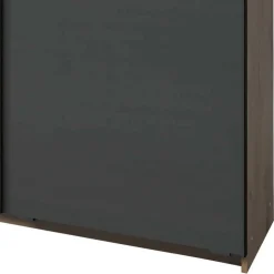 Industrial Schiebetürenschrank zweifarbig - Janeiro