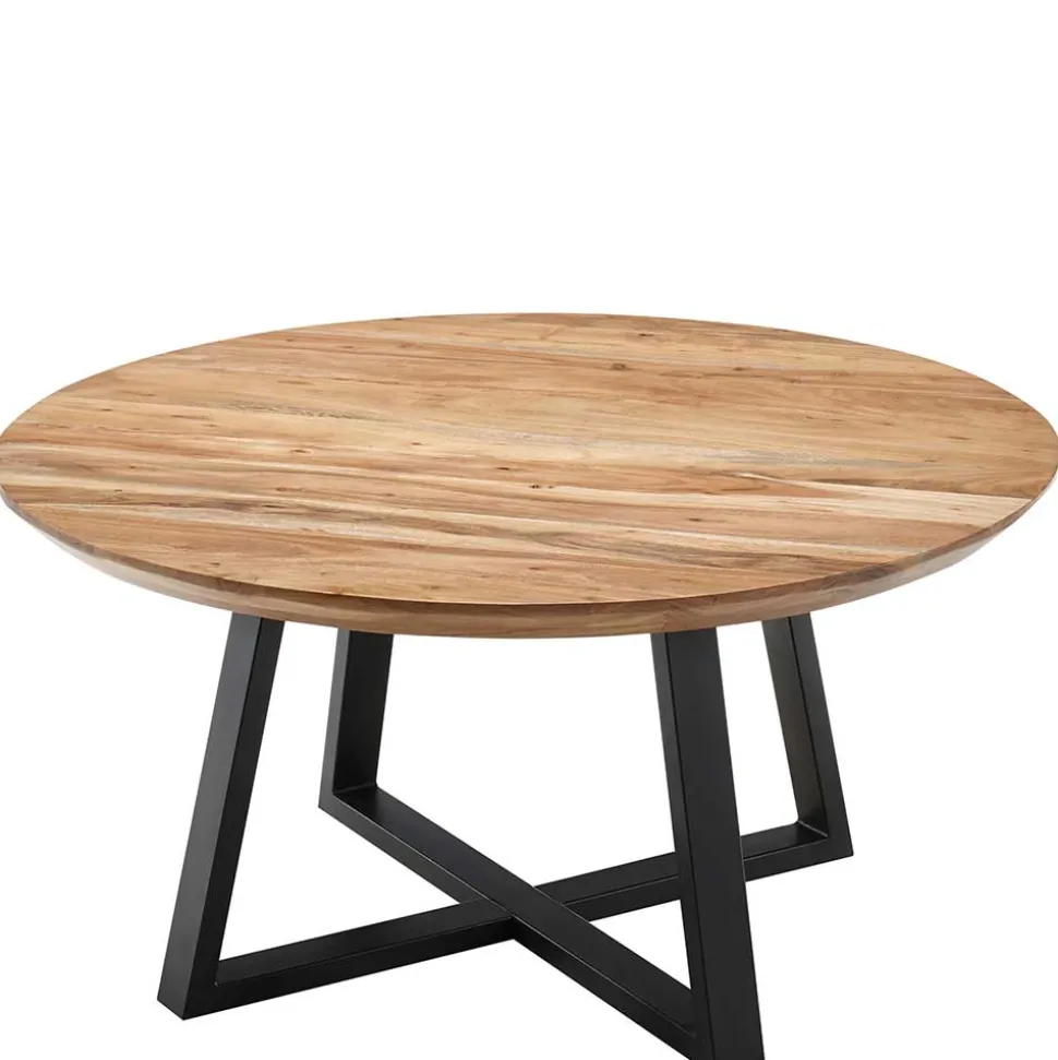 Industrial Sofatisch aus Akazie Massivholz - Mexicano