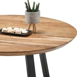 Industrial Sofatisch aus Akazie Massivholz - Mexicano