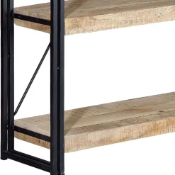 Industrial Style Standregal aus Mangoholz - Traudarian