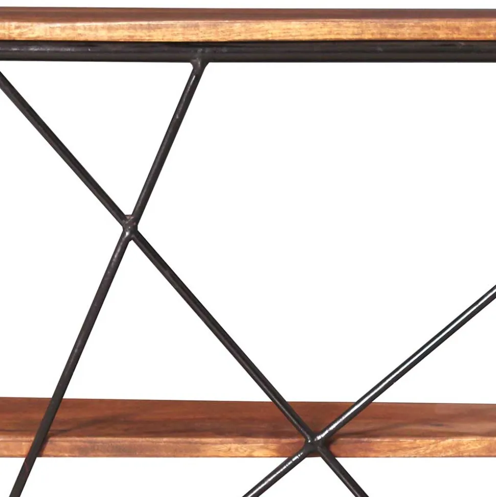 Industrial Style Wandregal ohne Rückwand - Offia