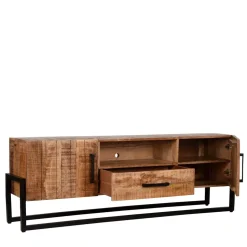Industrial TV Lowboard aus Mangobaum - Schanow