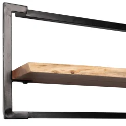 Industrial Wandboard aus Akazie Massivholz - Ian