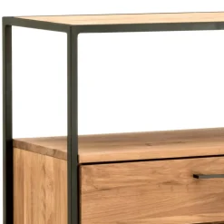 Industrial-Kommode aus Wildeiche Massivholz - Ingbo