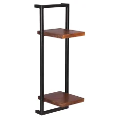 Industrie Look Regale für die Wand - Mendoza (fünfteilig)