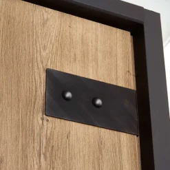 Industry Kleiderschrank mit 200 cm Breite - Bram