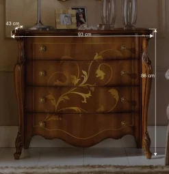 Italienische Kommode mit Ranken Motiv - Carlenna II