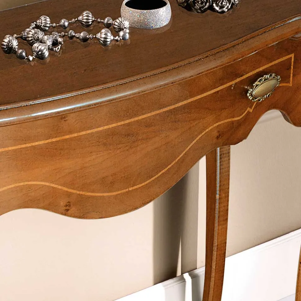 Italienischer Konsolentisch mit einer Schublade - Carlenna