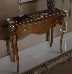 Italienischer Konsolentisch mit einer Schublade - Carlenna