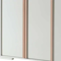 Jugend Schlafzimmer Möbel in Weiß - Eldrus (dreiteilig)