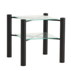 Jugendbett Lioberta aus schwarzem Metall (zweiteilig)