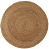 Juteteppiche in Rund 150cm - Janni (2er Set)
