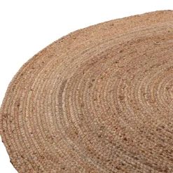 Juteteppiche in Rund 150cm - Janni (2er Set)