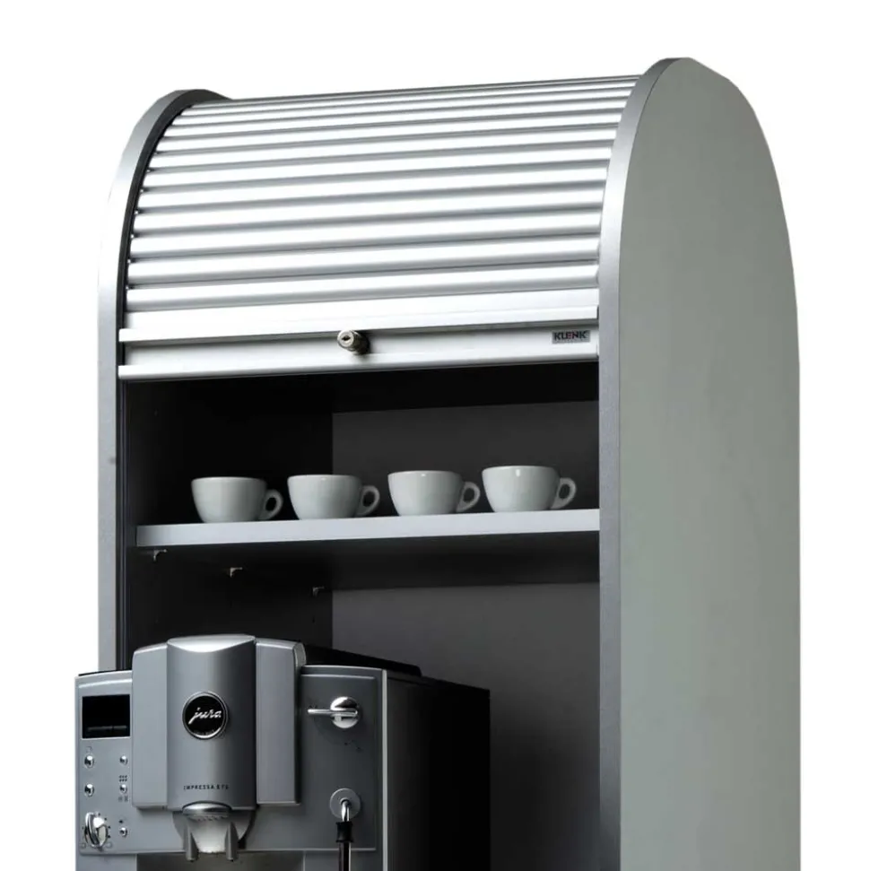 Kaffeeschrank Fortinos mit Rolladentür