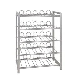 Küchen Flaschenregal Praki aus Stahlrohr