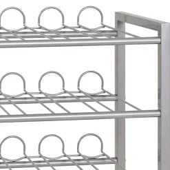 Küchen Flaschenregal Praki aus Stahlrohr