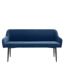 Küchenbank in Blau mit Schwarz - Zarcon