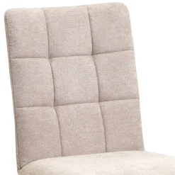 Küchen-Drehstühle in Beige und Schwarz - Yvons (2er Set)