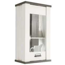 Küchenmöbel mit Theke in Weiß & Grau - Eture (sechsteilig)