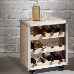 Küchenregal Crossing für Weinflaschen