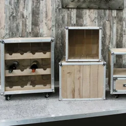 Küchenregal Crossing für Weinflaschen