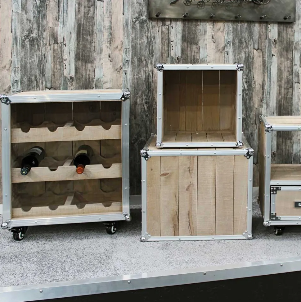 Küchenregal Crossing für Weinflaschen