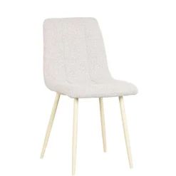 Küchenstuhl in Champagner und Weiß - Shake