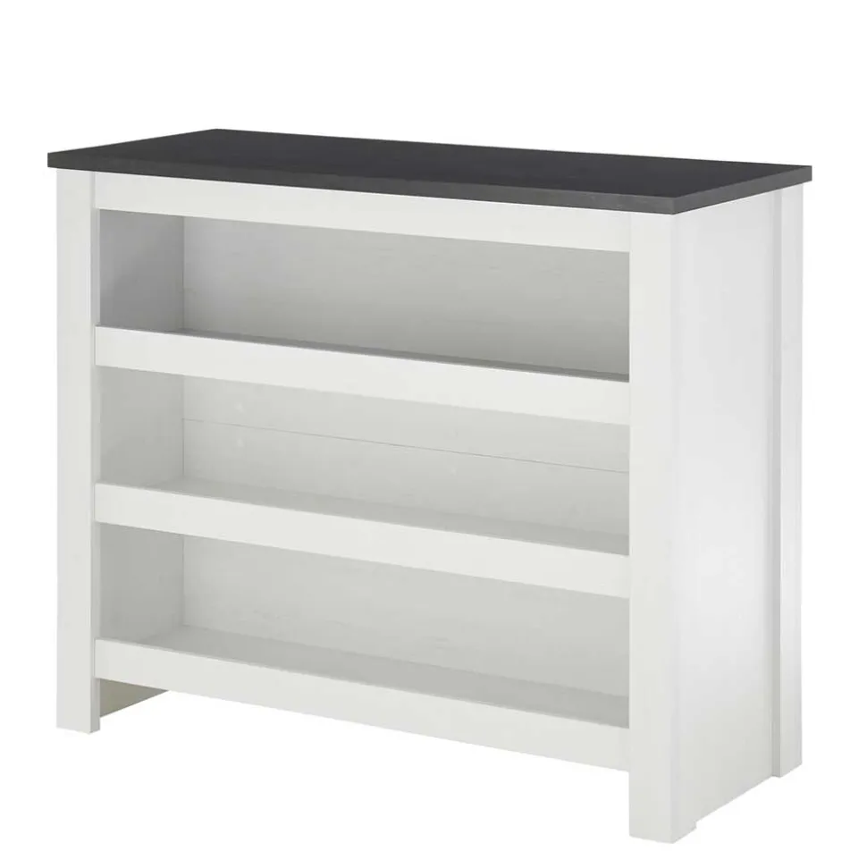 Küchentheke in Weiß und Anthrazit - Eture