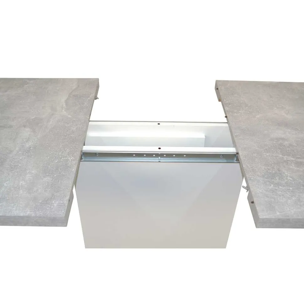 Küchentisch Gruppe mit Schwingstühlen - Inga (fünfteilig)