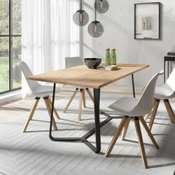 Küchentisch in Holzoptik Wildeiche - Ofarello