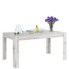 Küchentisch in Holzoptik White Wash Shabby - Remania
