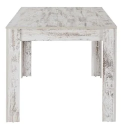 Küchentisch in Holzoptik White Wash Shabby - Remania