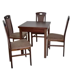 Küchentisch Kombination mit Stühlen - Bridge (fünfteilig)