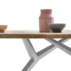 Küchentisch mit Holzplatte Mango - Ciacova